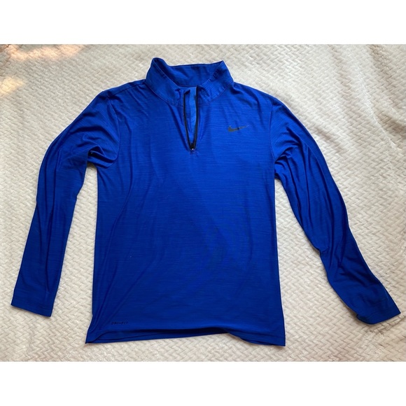 Nike Tops - Blue Nike Quarter Zip